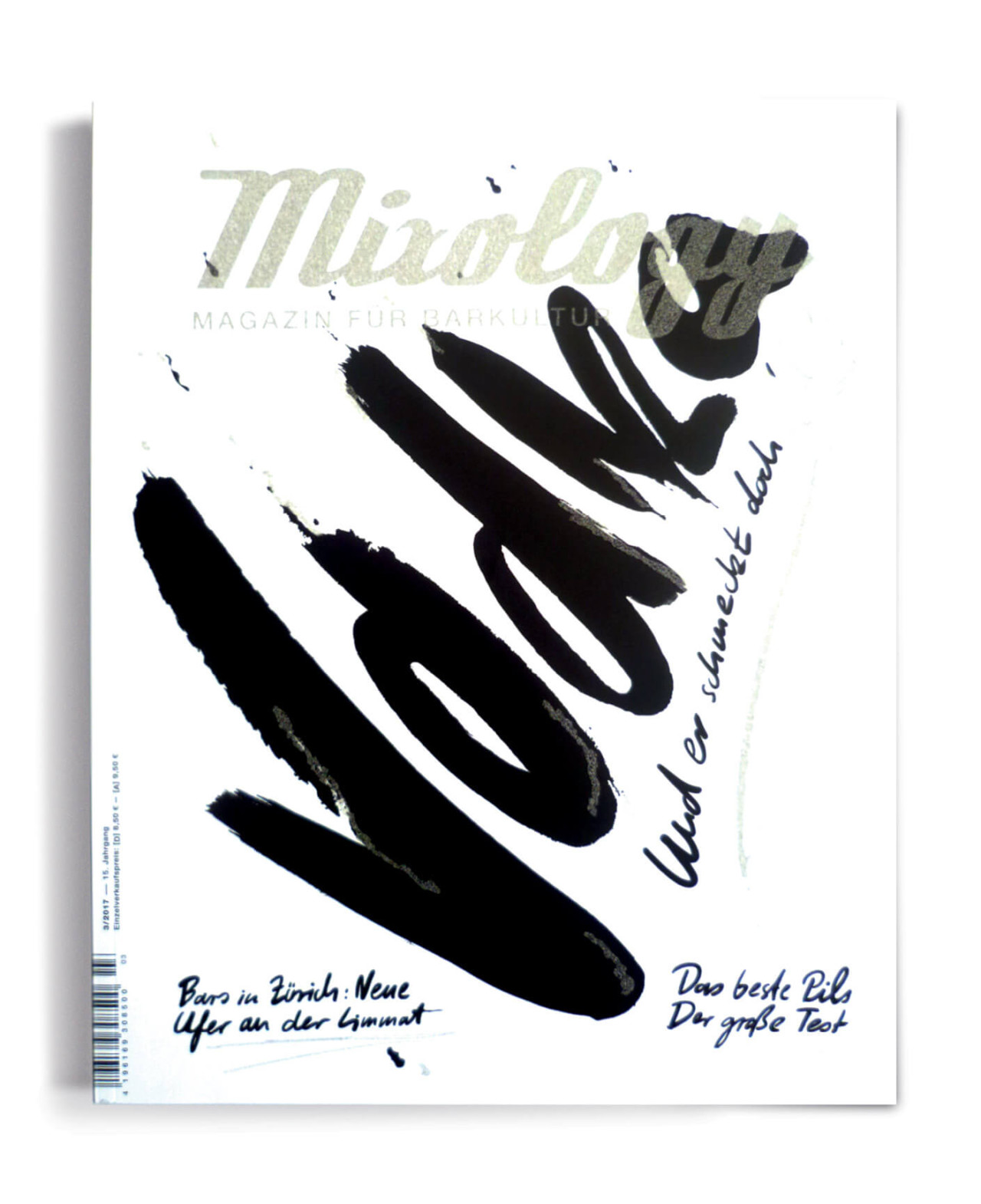 Brian Storm - Illustration & Design Mixology Magazine Cover