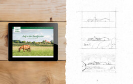 Logo Gestaltung Skizze von Brian Storm