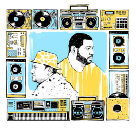 Masters At Work Porträt Illustration von Brian Storm