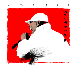 Skepta Porträt Illustration von Brian Storm