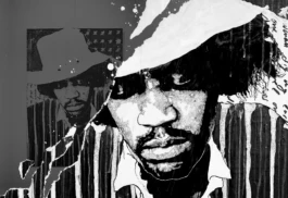 Jimi Hendrix Illustration von Brian Storm