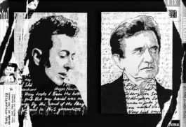 Joe Strummer Johnny Cash Illustration