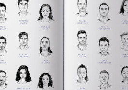 Magazin Porträt Illustrationen von Brian Storm