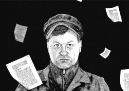 Porträt Magazin Illustration von Brian Storm