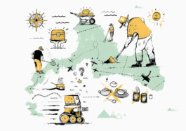 Business Punk Magazin Illustration von Brian Storm