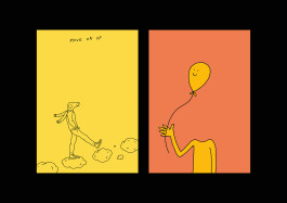 Postkarten Illustrationen von Brian Storm