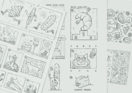 Bulle Bäckerei Skizzen