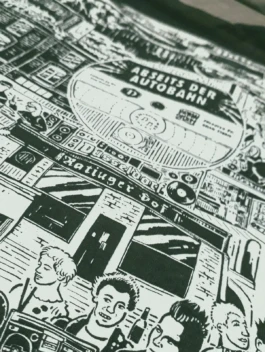 Düsseldorf Illustration von Illustrator Brian Storm